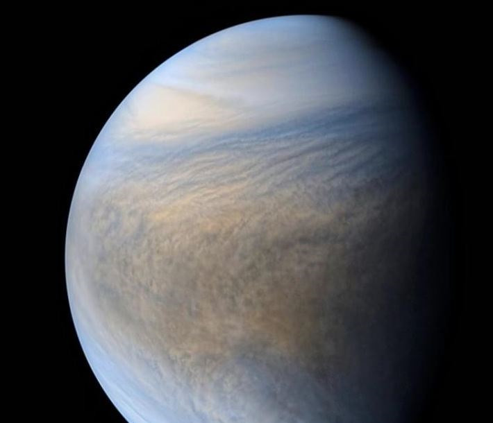 Imatge de Venus presa per la sonda Akatsuki
