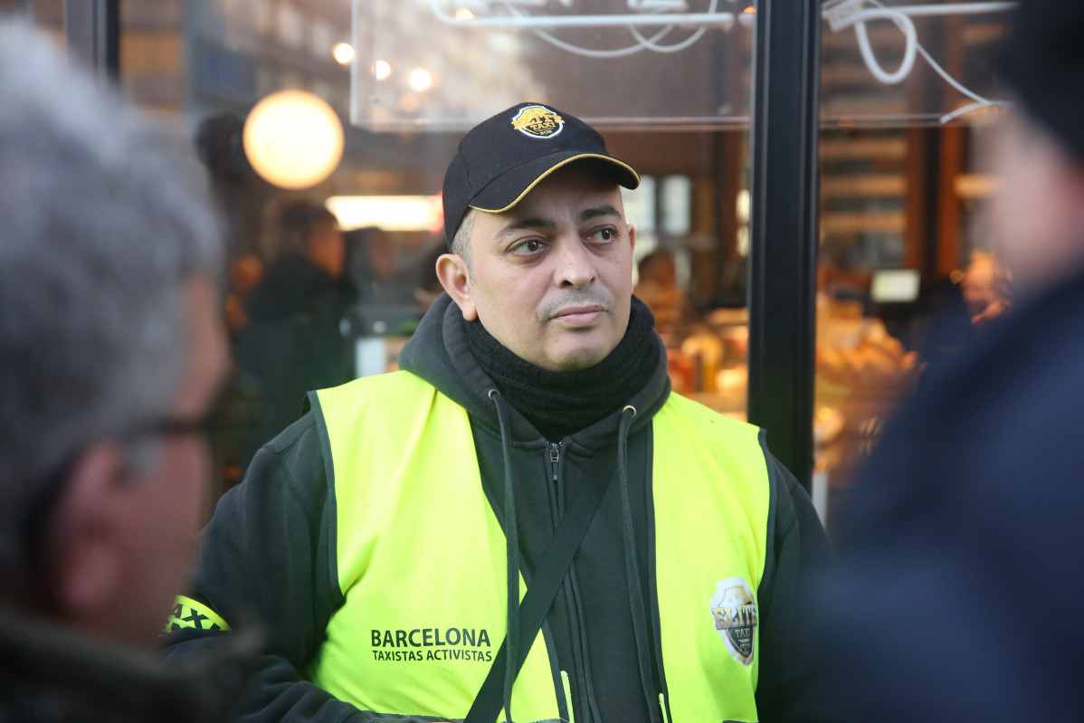 El líder d'Elite Taxi, i cap visible dels Acords dels taxistes catalans amb la Generalitat, Alberto 'Tito' Álvarez.