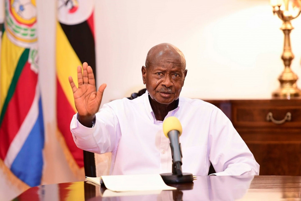 El president d'Uganda, Yoweri Museveni