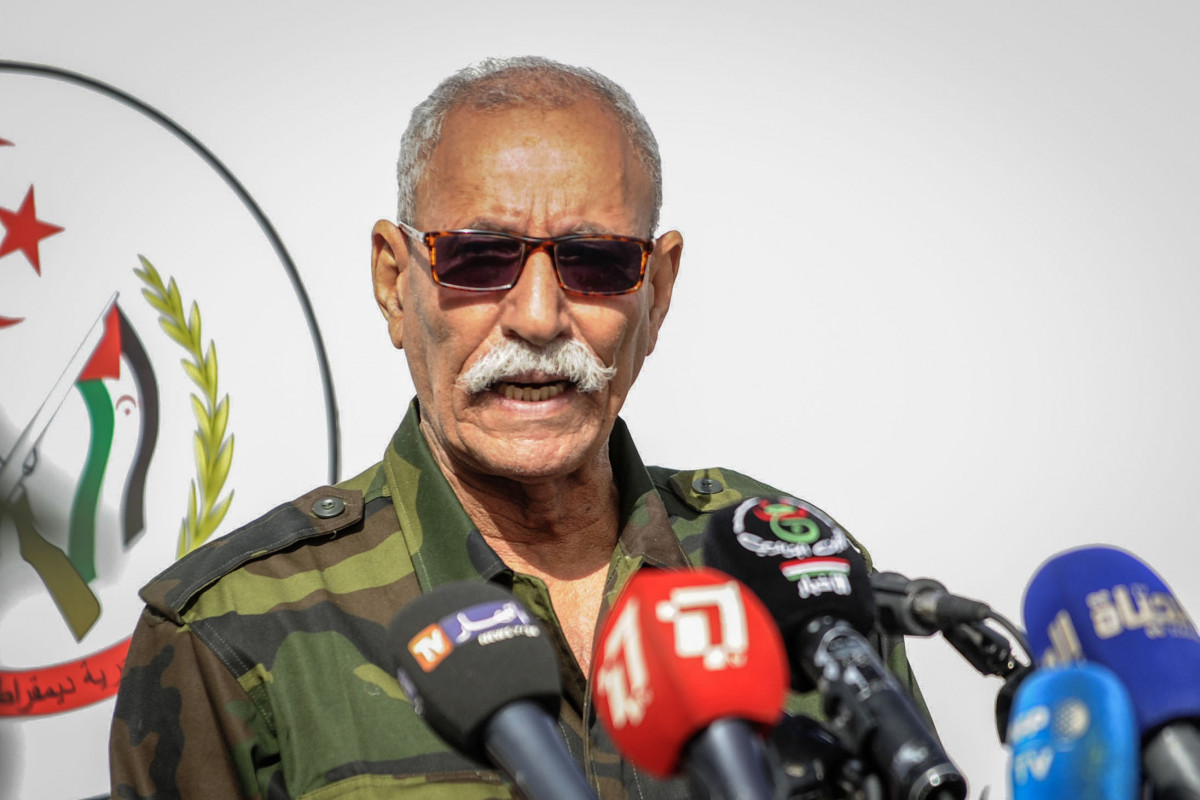 EuropaPress 3659752 filed 27 february 2021 algeria Tindouf sahrawi president brahim ghali
