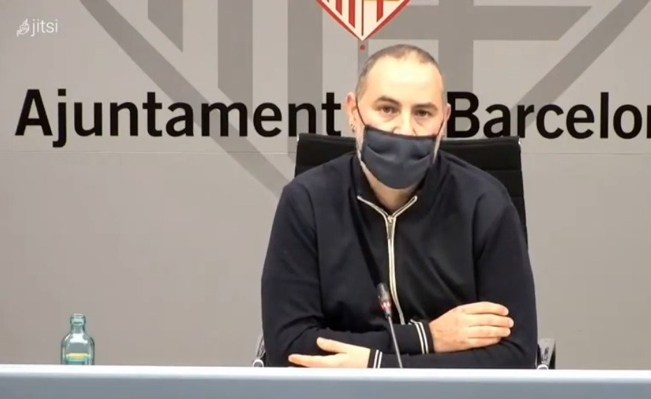 Arxiu - El regidor d'Emergència Climàtica i Transició Ecològica de Barcelona, Eloi Badia