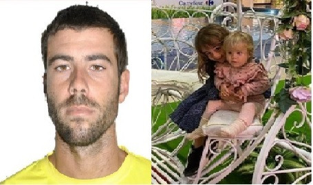 Tomás Antonio Gimeno i les seves filles Anna i Olivia