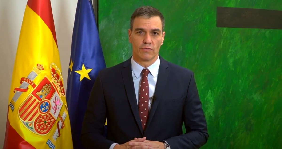 El president de Govern, Pedro Sánchez, ha intervingut, de manera virtual, en la reunió d'alt nivell de suport a la transició política al Sudan.