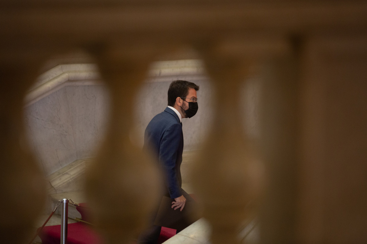 Arxiu - Arxiu - L'candidat d'ERC a la Presidència de la Generalitat, Pere Aragonès, en una imatge d'arxiu.