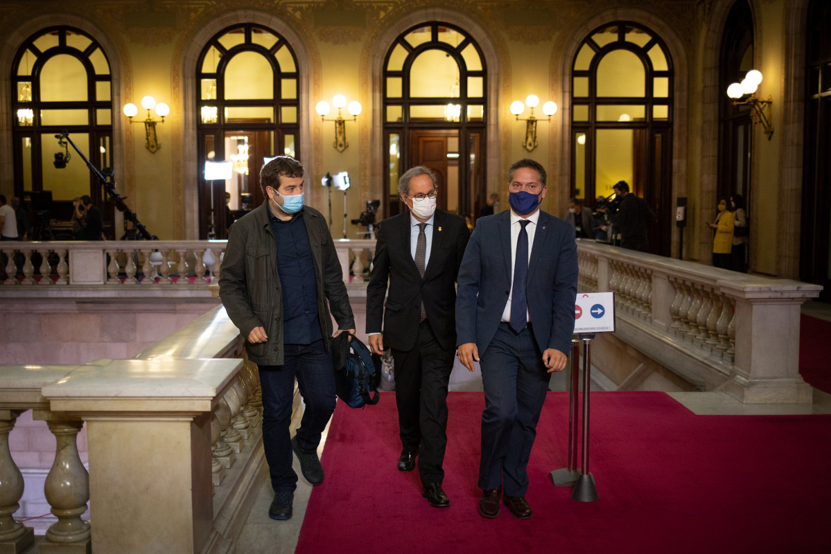 EuropaPress 3725254 expresident generalitat quim torra arribar parlament assistir ple