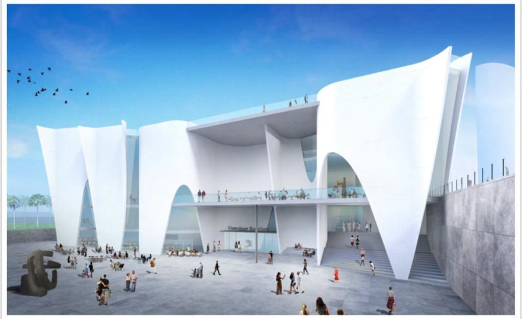 Arxiu - Projecte de museu Hermitage (projecte de Toyo Ito) a la Nova Bocana del Port de Barcelona