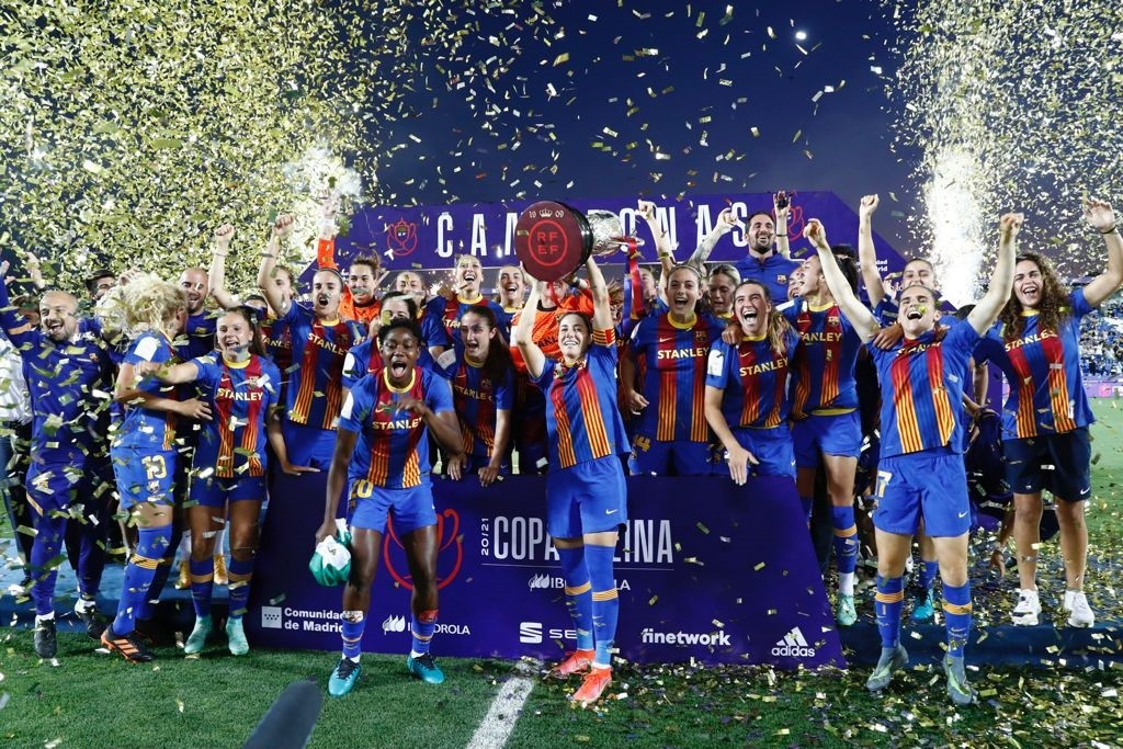 El Barça Femení aconsegueix el triplet i s'equipara a l'equip masculí