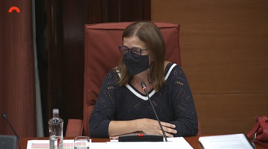 La presidenta en funcions de la CCMA Núria Llorach