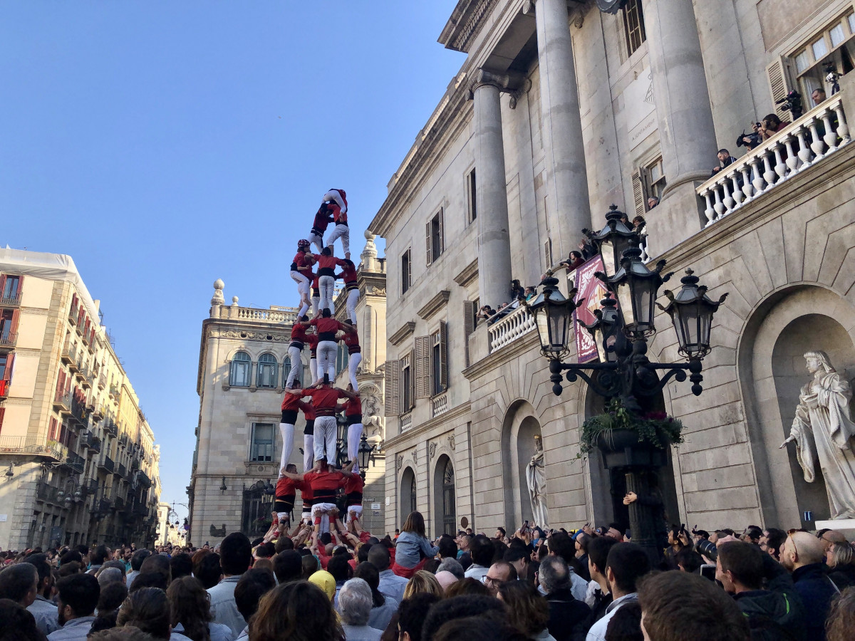 Arxiu - Arxiu - Jornada castellera de Santa Eulàlia de Barcelona (Arxiu)