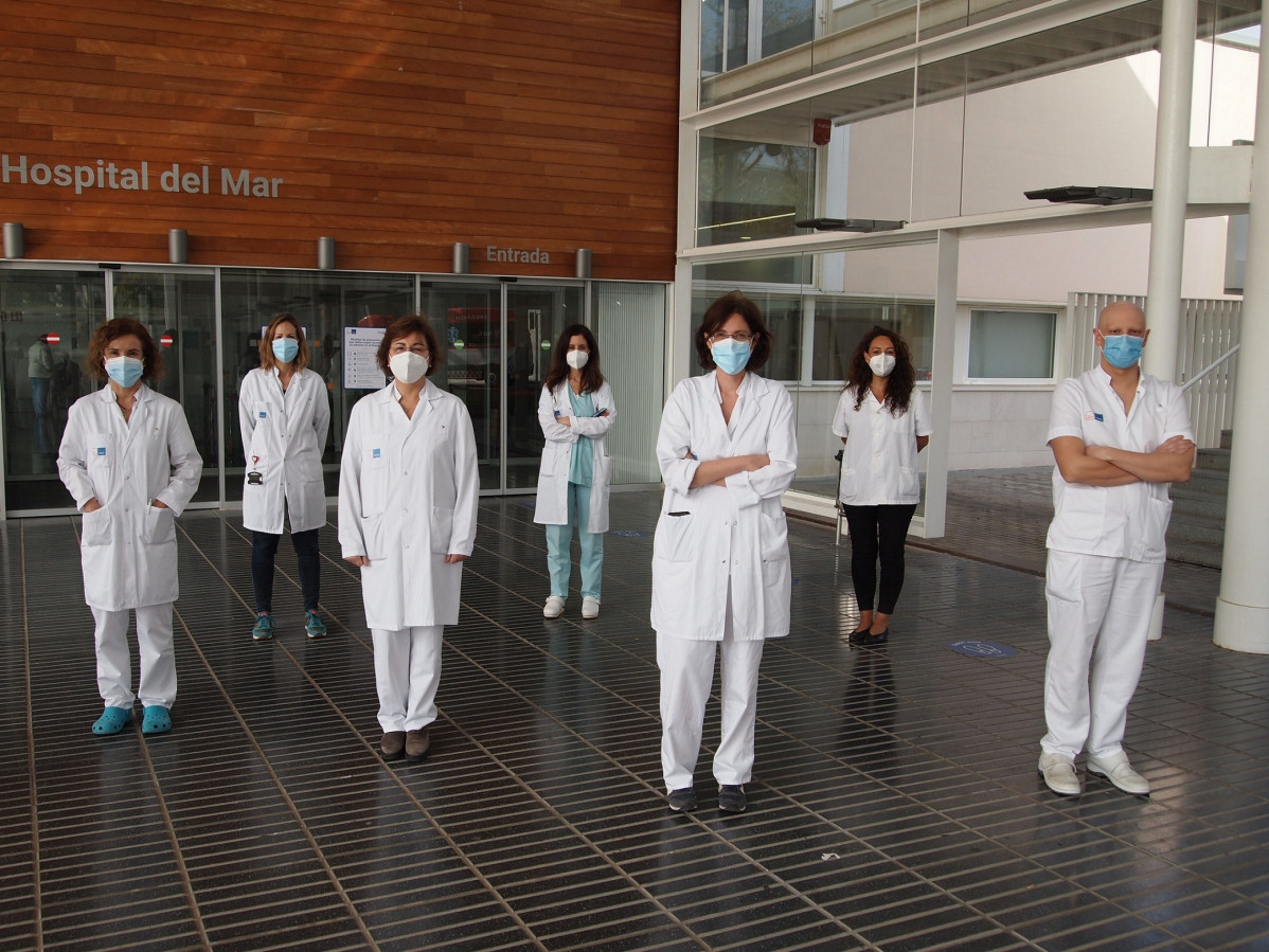 Médicos de la nueva unidad de Neuro-Oftalmología del Hospital del Mar