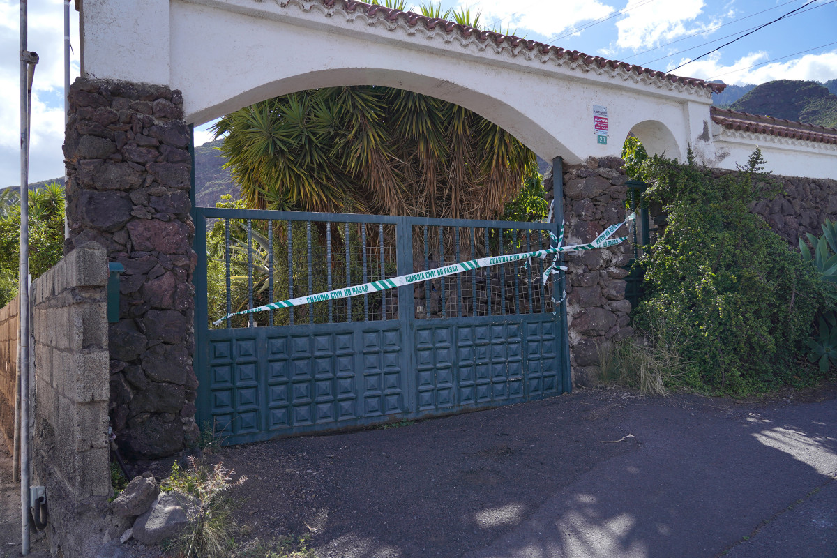 Casa on vivien Tomàs Gimeno i les seves filles, a 1 de maig de 2021, a Santa Creu de Tenerife, Illes Canàries (Espanya). El Jutjat de Primera Instància i Instrucció número 3 de Güímar ha dictat una ordre internacional de recerca de Tomàs Gimeno i els seus filla
