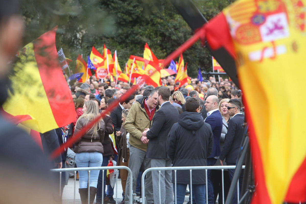 Arxiu - Foto de Colom a la manifestació