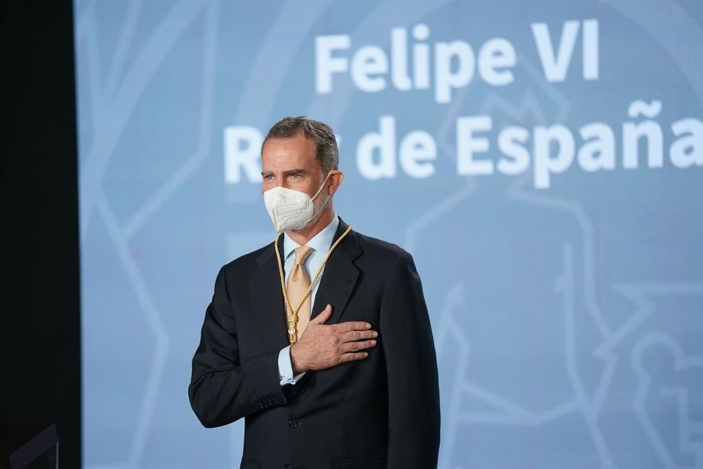 El rei Felip VI rep la Medalla d'Honor d'Andalusia, aquest dilluns a Sevilla
