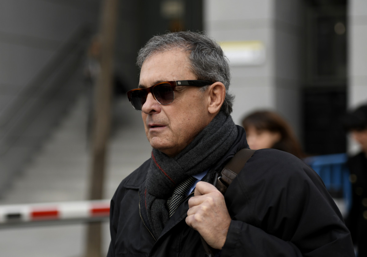 Arxiu - Arxiu - L'empresari i fill primogènit de l'expresident de la Generalitat de Catalunya Jordi Pujol, Jordi Pujol Ferrusola, a su Sortida de l'Audiència Nacional després de dir declarar en
