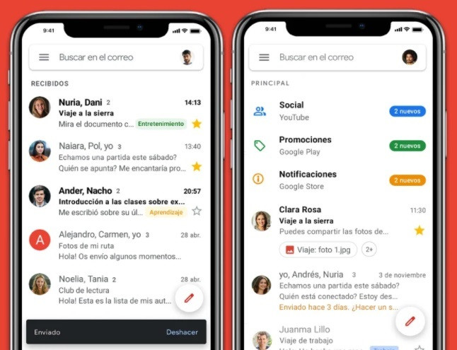 Gmail per iOS