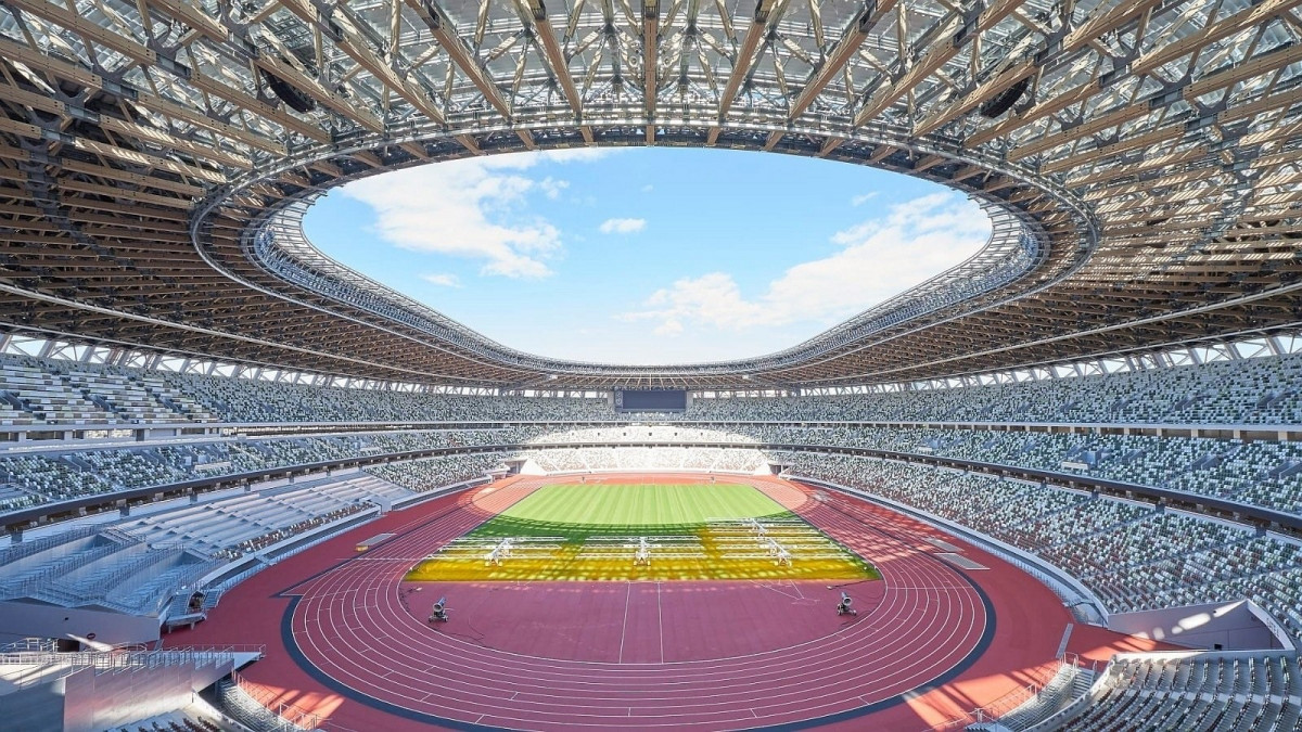 Arxiu - Vista de l'Estadi Olímpic dels Jocs de Tòquio 2020.