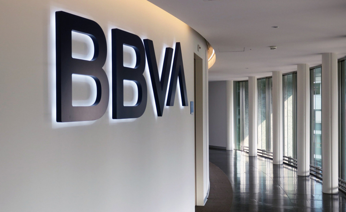 Arxiu - Oficina de BBVA a Zuric (Suïssa).