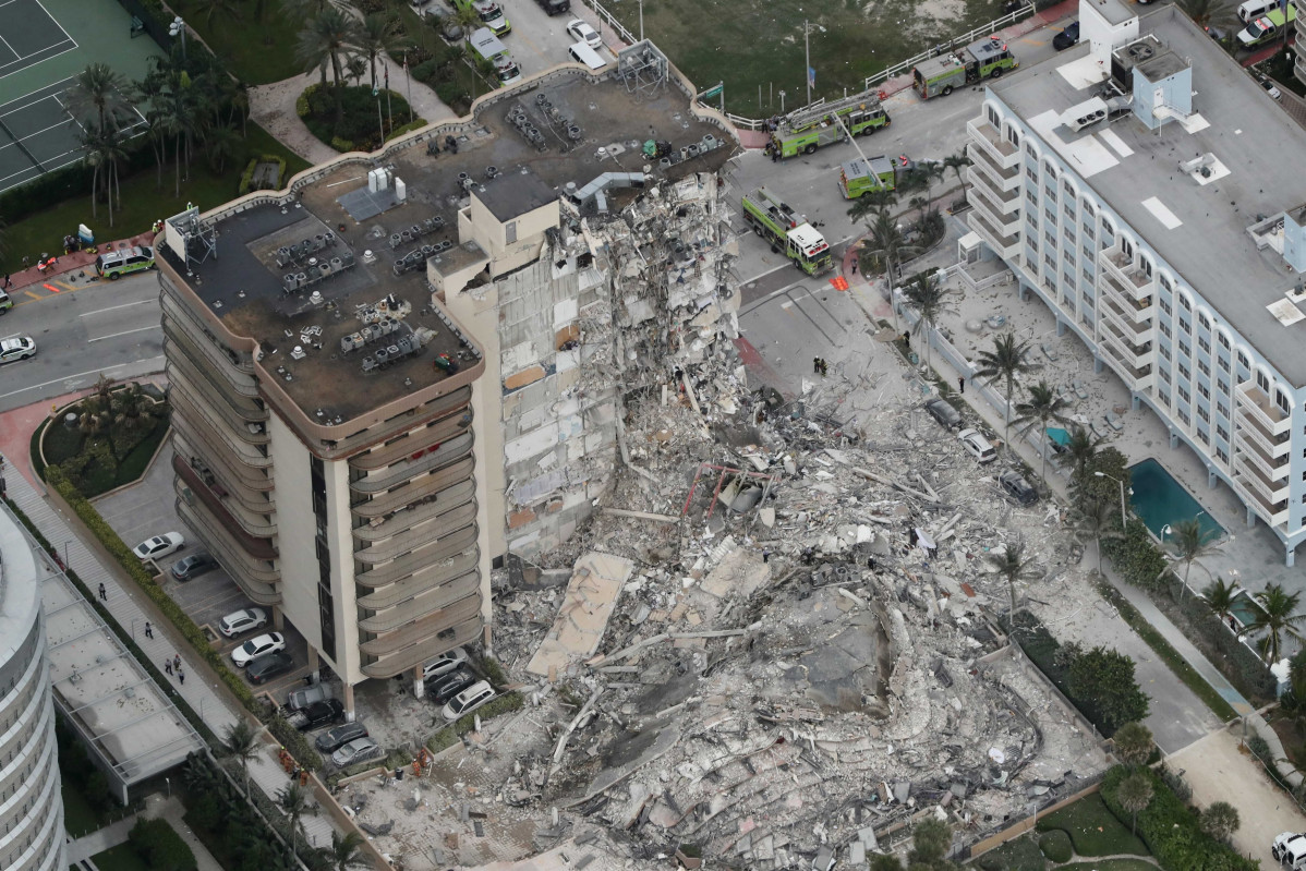 EuropaPress 3805119 imatge arxiu ensorrament edifici apartamenntos miami
