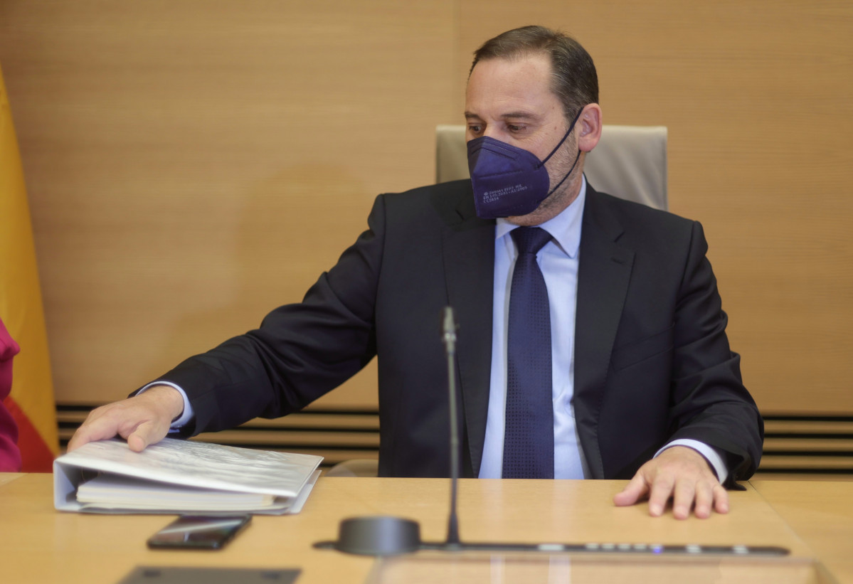 El ministro de Transportes, Movilidad y Agenda Urbana, José Luis Ábalos