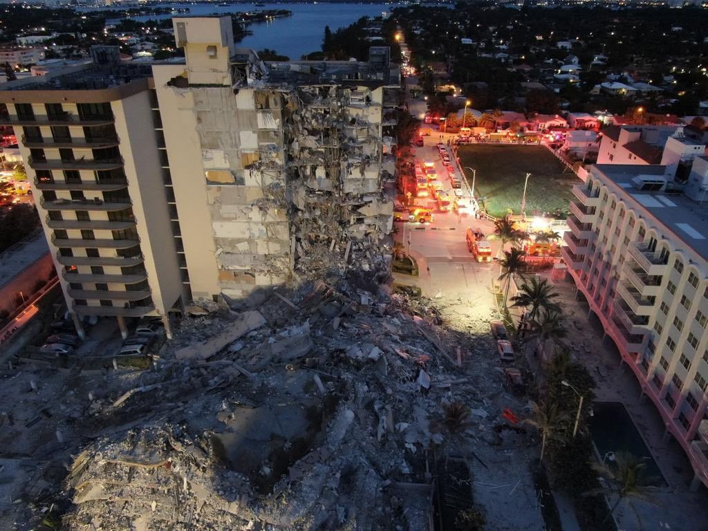 EuropaPress 3806729 imatge arxiu ensorrament edifici miami