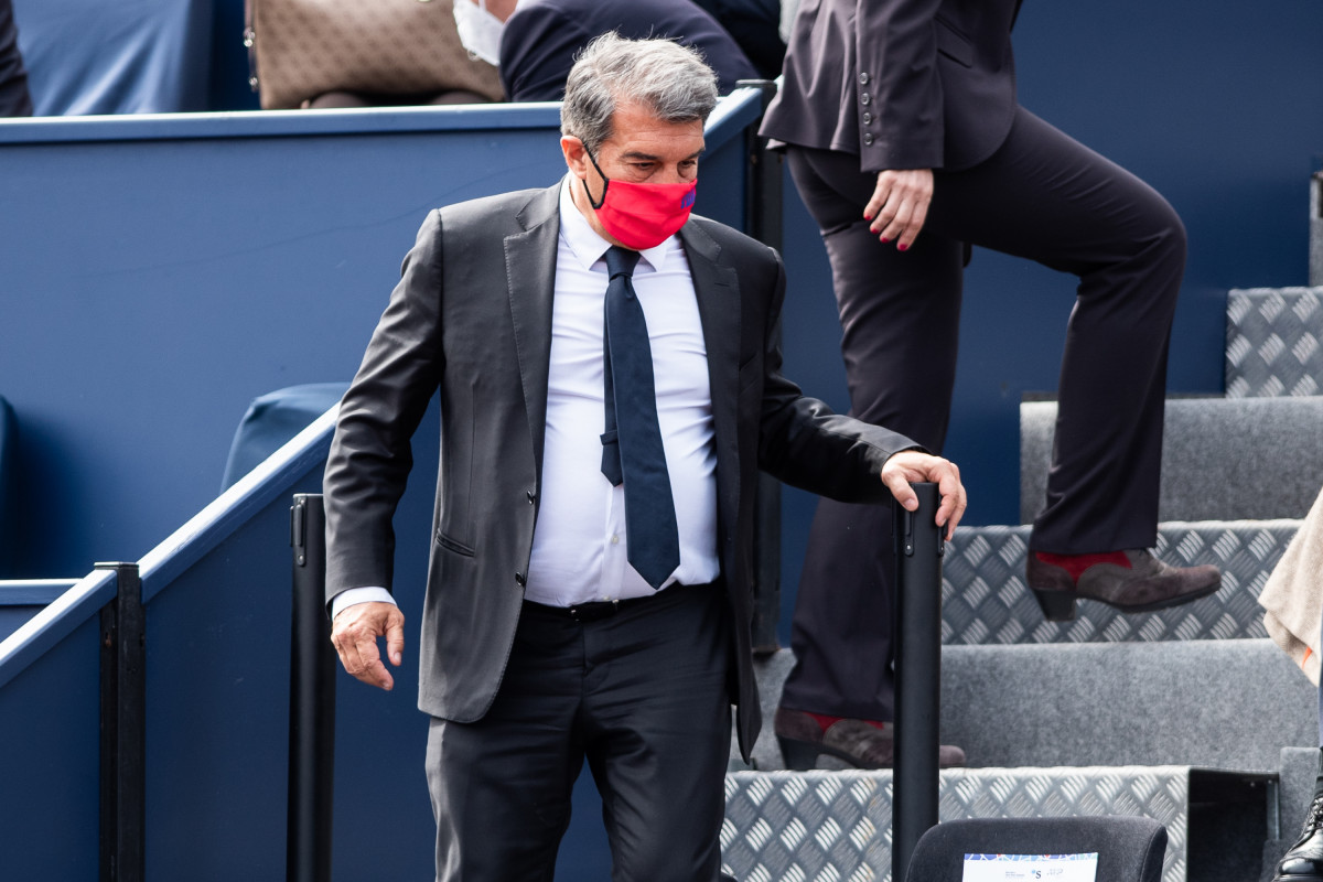 Arxiu - Joan Laporta, president de l'FC Barcelona