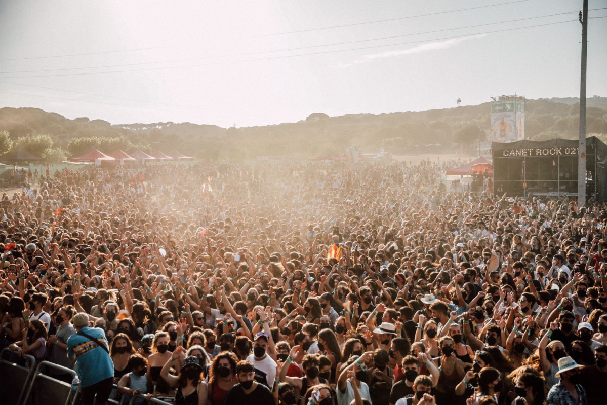 Imagen del festival Canet Rock 2021 (Barcelona)