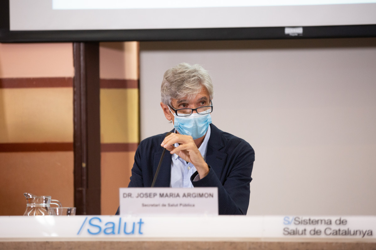 Arxiu - El conseller de Salut, Josep Maria Argimon. Foto d'arxiu.