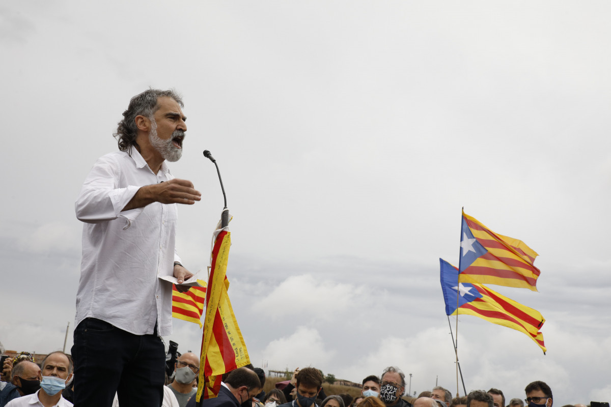 El presidente de Òmnium Cultural, Jordi Cuixart