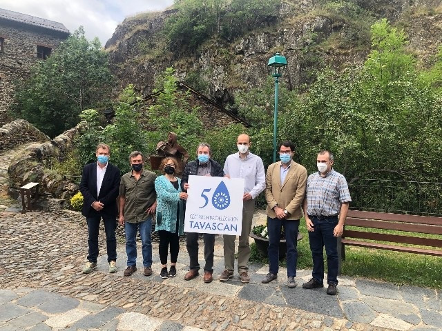 Presentación de los actos de celebración del aniversario de la central hidráulica de Tavascan.
