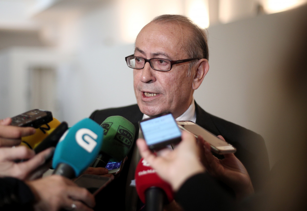 Arxiu - El president de l'associació 'L'Espanya que reuneix' i exdirigent socialista, Nicolás Redondo Terreros.