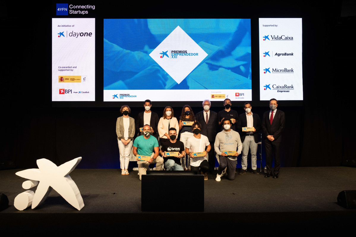 CaixaBank premia l'empreses Payflow, Tucuvi i Shotl en els Premis EmprenedorXXI