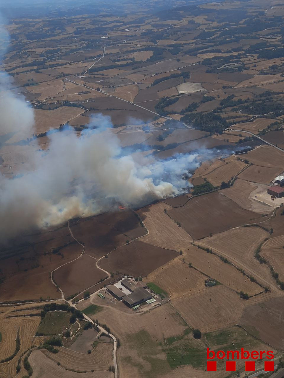 Incendi Santa Coloma de Queralt