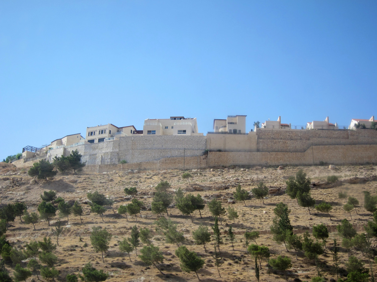 Arxiu - Imatge d'un assentament israelià a Cisjordània