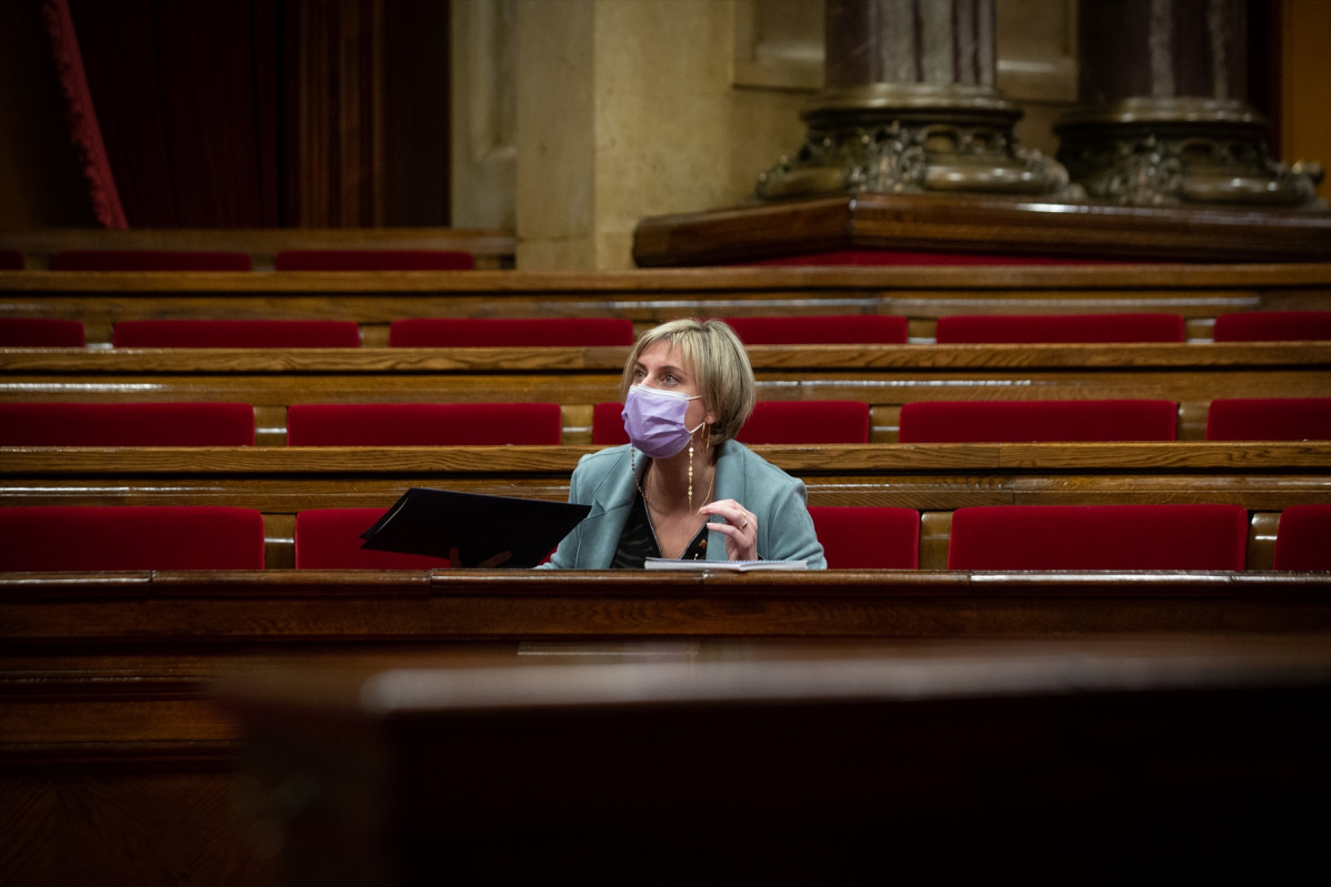 Arxiu - Arxiu - La vicepresidenta primera de Parlament, Alba Vergés
