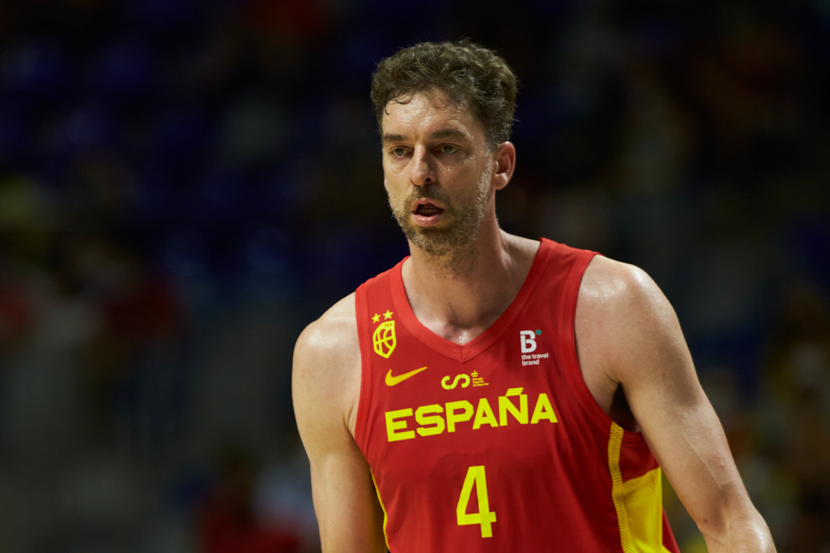 Pau Gasol, jugador de la selecció espanyola de bàsquet