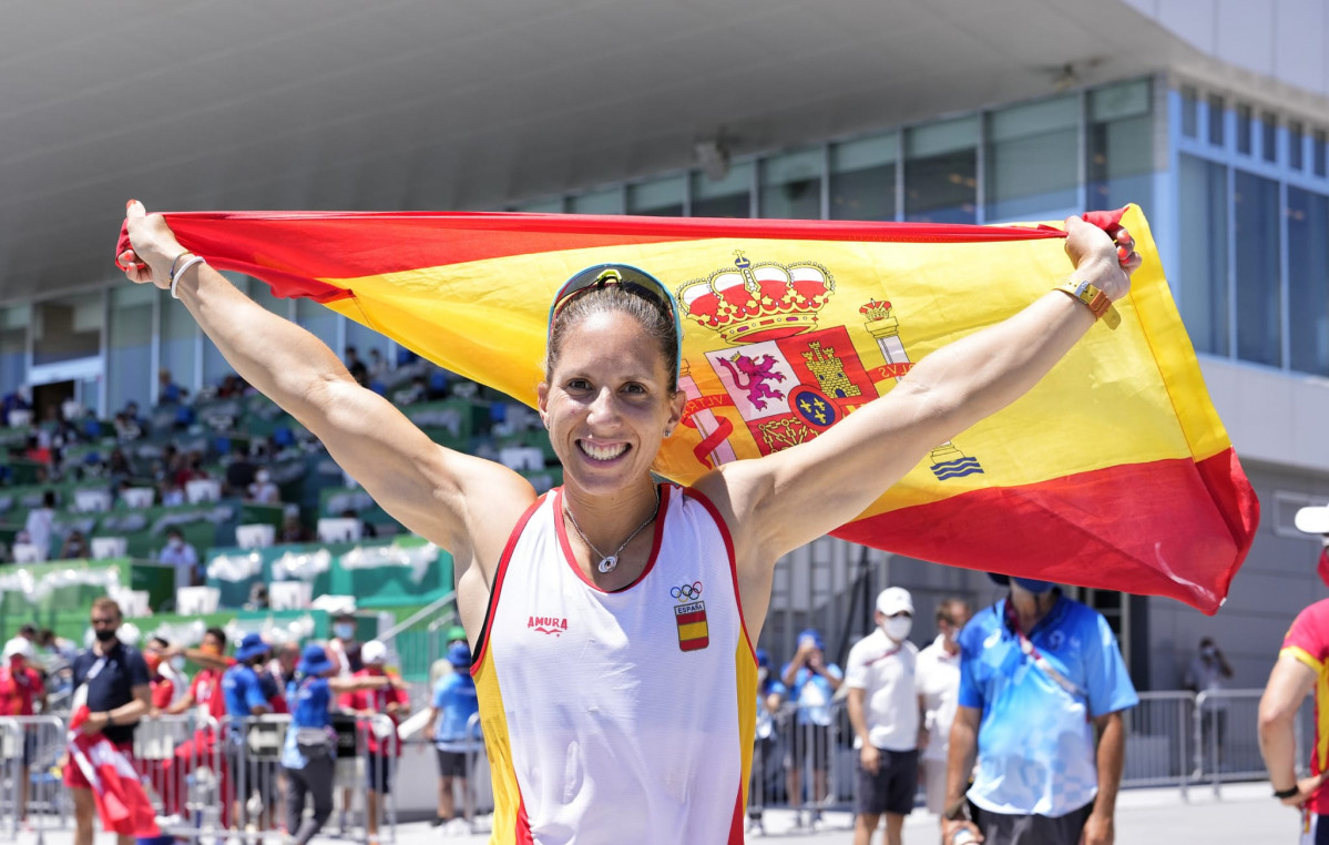 Teresa Portela en una imatge d'el comitè olímpic espanyol