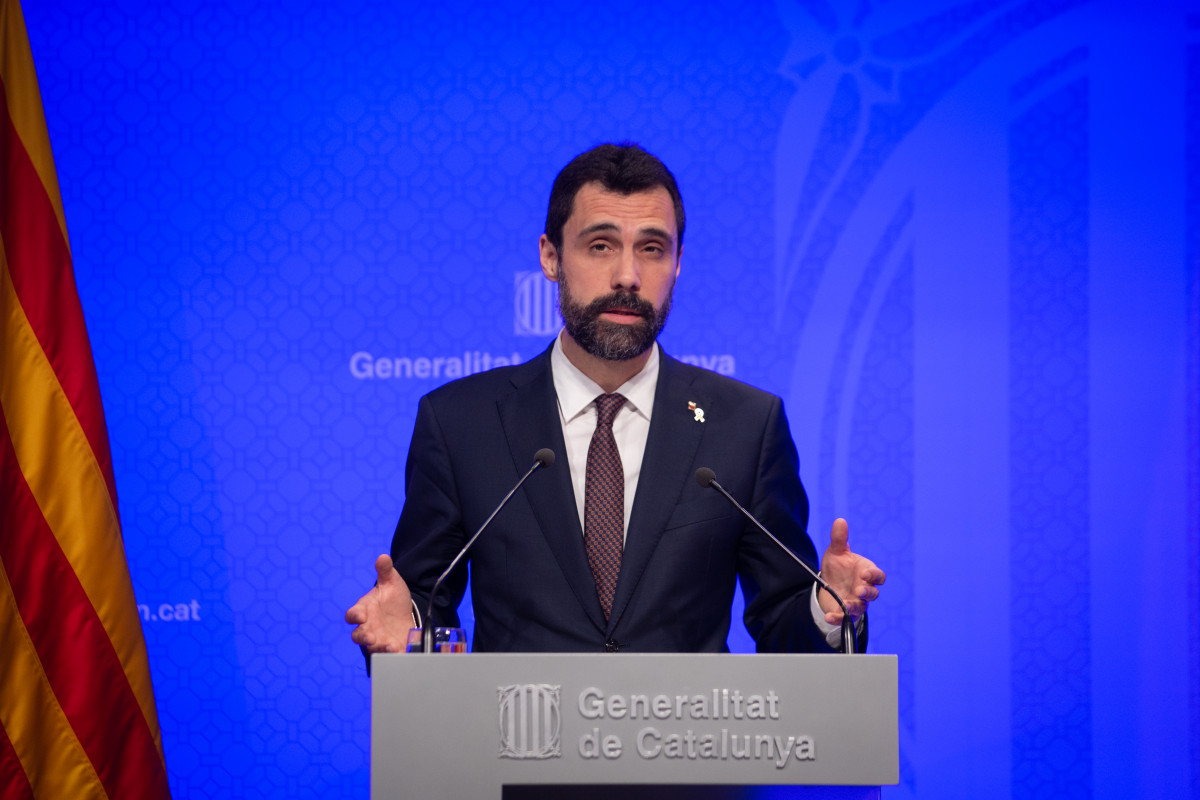 Arxiu - Arxiu - El conseller d'Empresa i Treball de la Generalitat, Roger Torrent