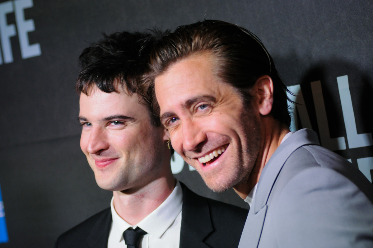 EuropaPress 2313682 08 august 2019 us new york tom Sturridge and Jake Gyllenhaal arrive to