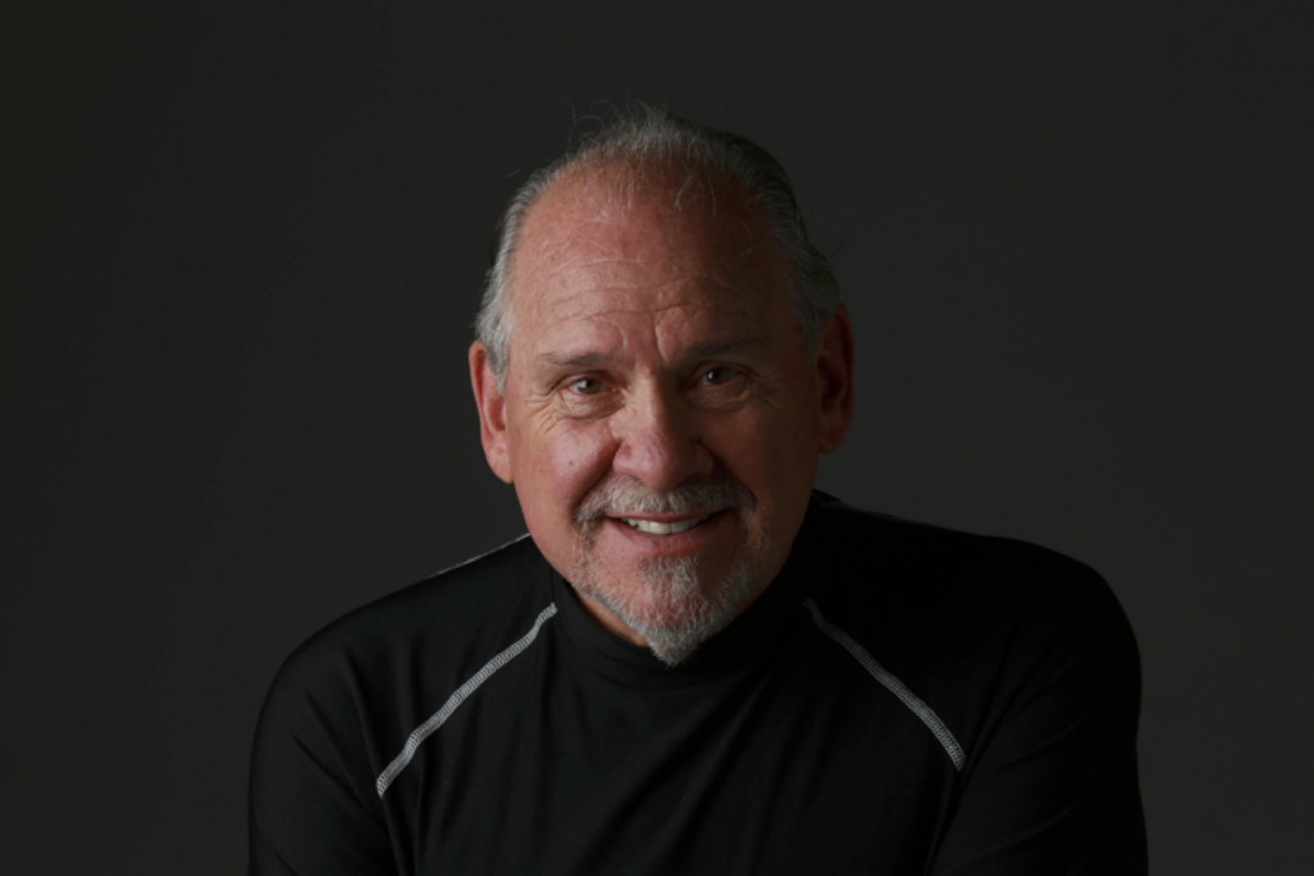 Larry Brilliant in black