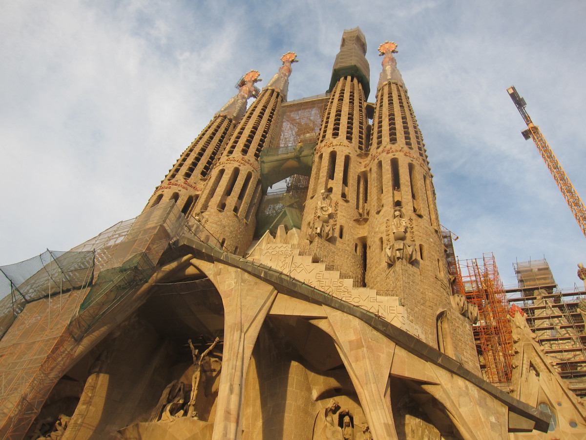 Arxiu - Façana de la Glòria de la Sagrada Família de Barcelona