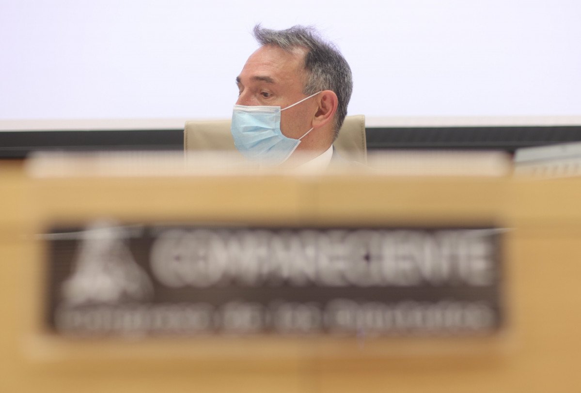 Arxiu - El secretari d'Estat d'Agenda 2030 i portravoz adjunt d'IU al Congrés, Enrique Santiago