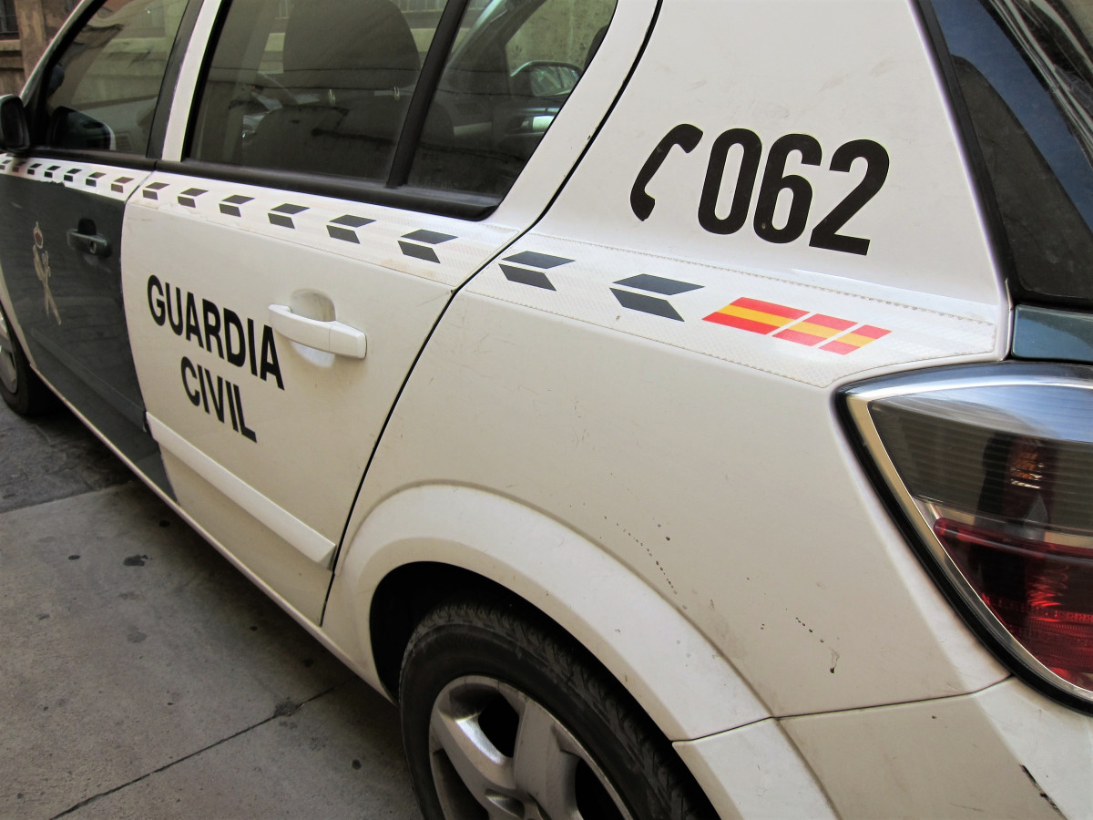 Arxiu - Un vehicle de la Guàrdia Civil.