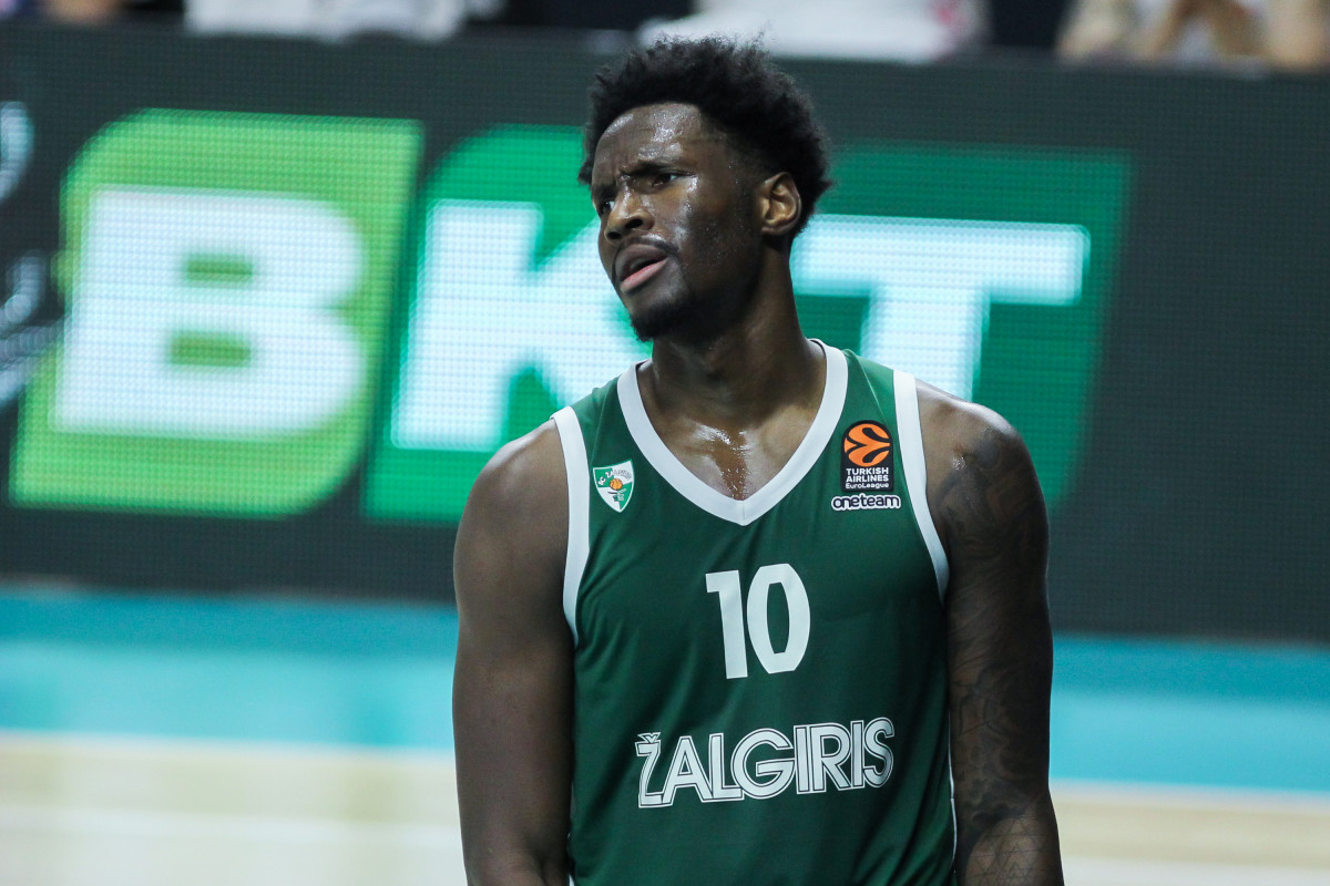 Arxiu - Nigel Hayes amb el Zalgiris Kaunas