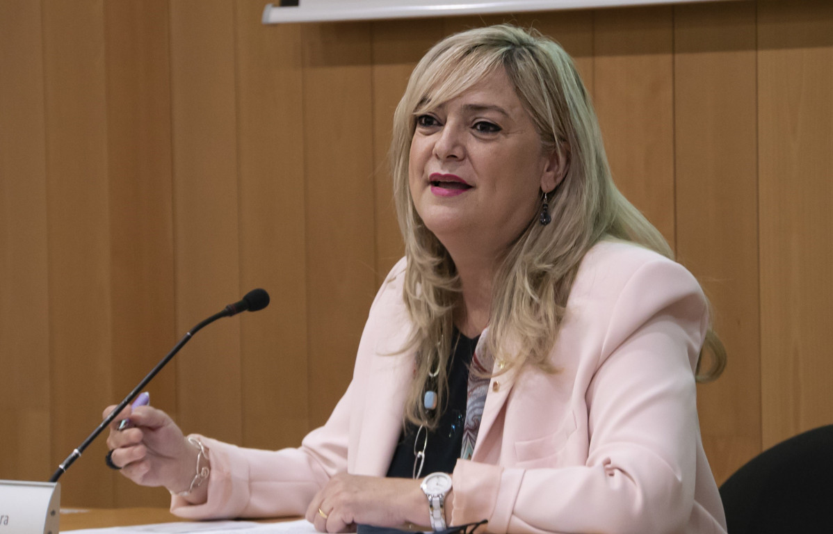 Arxiu - La consellera de Drets Socials de la Generalitat, Violant Cervera.