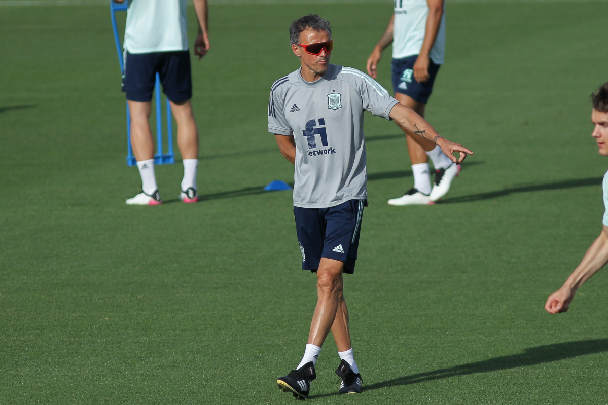 Arxiu - El seleccionador espanyol, Luis Enrique Martínez