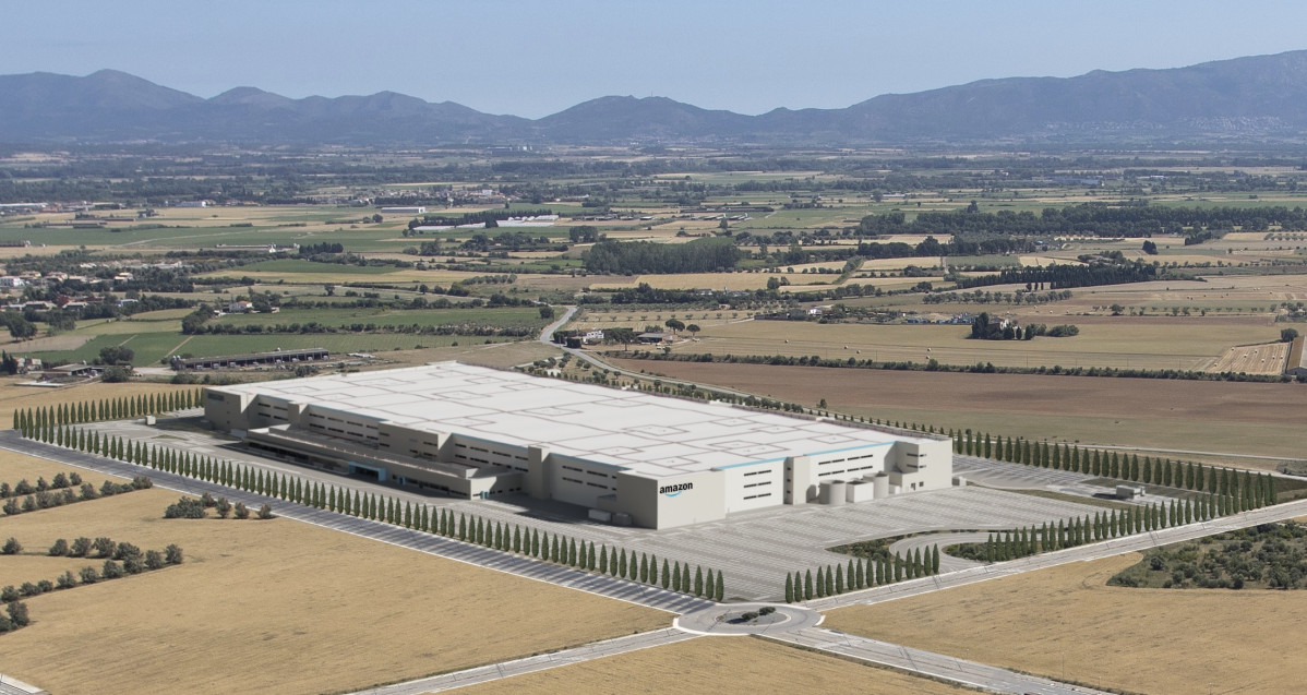 El centre logístic que Amazon obrirà a Girona el 2022