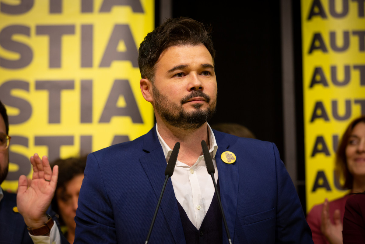 Arxiu - Fitxer - El diputat al Congrés dels Diputats per ERC, Gabriel Rufian, en una imatge d'arxiu.
