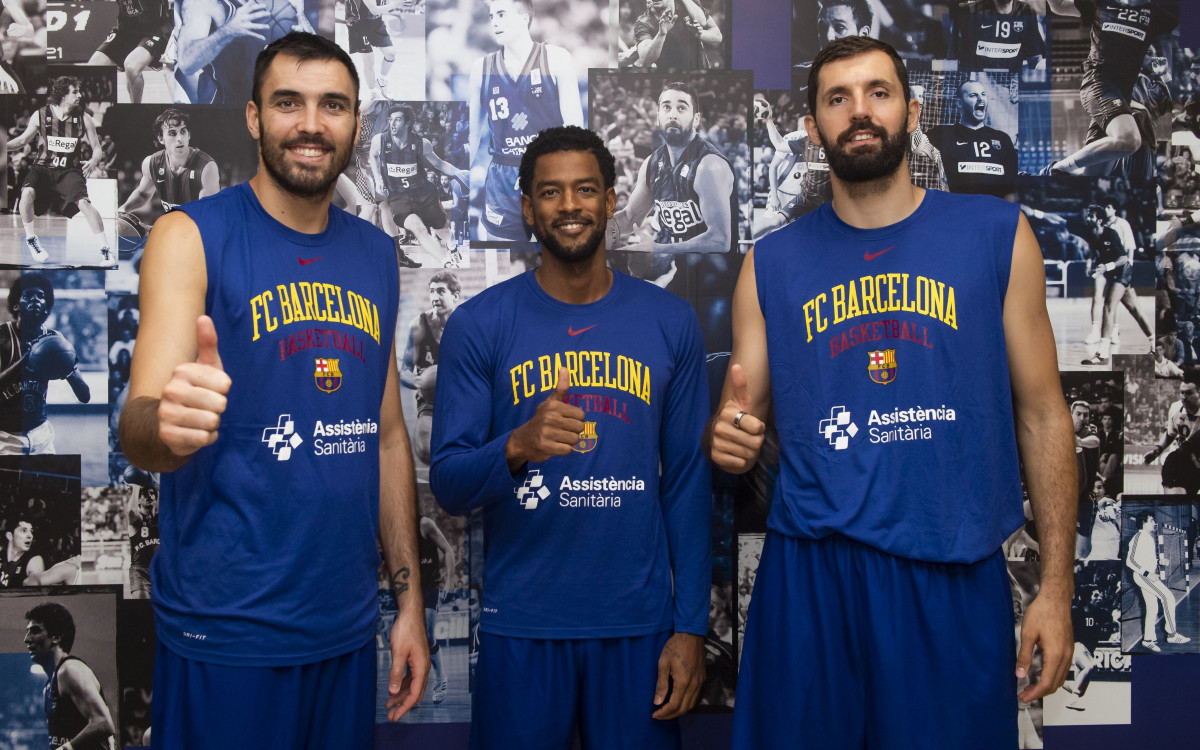 Oriola, Mirotic i Higgins, capitans de l'Barça