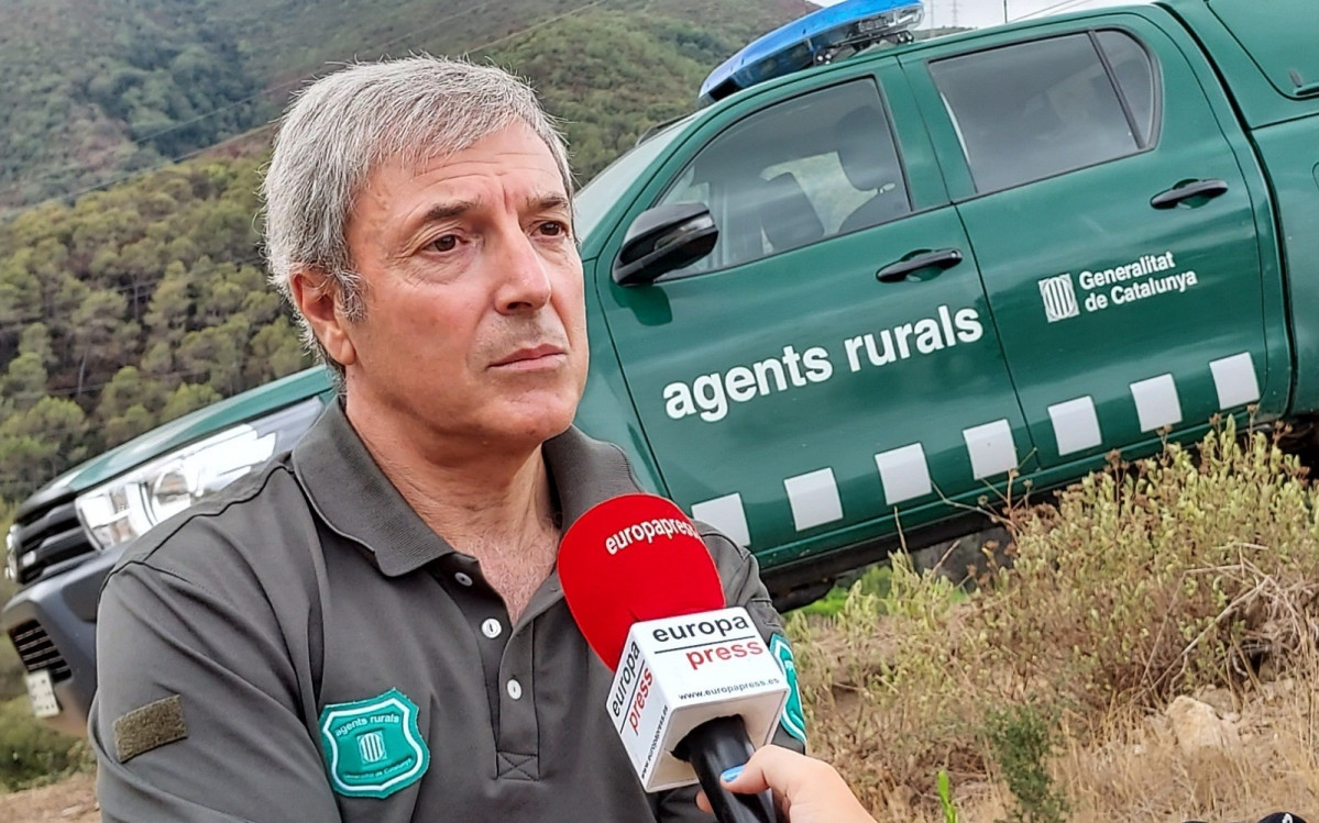 El jefe de Agents Rurals en el Vallès Oriental (Barcelona), Enric Mayà.
