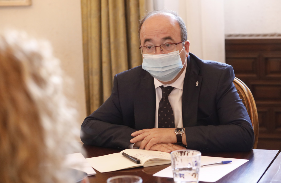 El ministre de Cultura i Esport, Miquel Iceta.